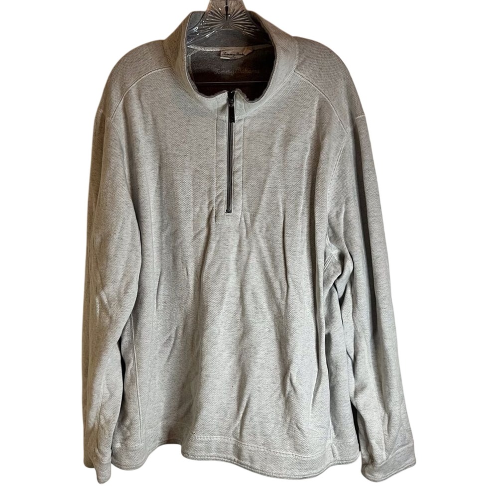 Men's Tommy Bahama Size XL Reversible Sweatshirt Outdoor‎ Fleece Warm Active